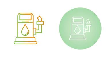 ícone de vetor de posto de gasolina