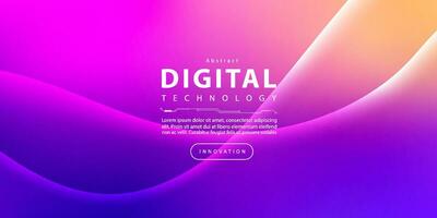 circuito futurista de tecnologia digital abstrato fundo rosa azul, tecnologia de ciberciência, futuro de comunicação de inovação, ai big data, conexão de rede de internet, vetor de ilustração de alta tecnologia em nuvem