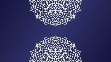 modelo de fundo de ornamento redondo mandala vetor