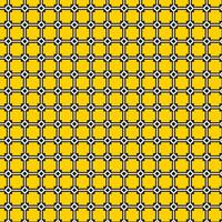 abstrato geométrico Preto branco chique padronizar com amarelo fundo, perfeito para fundo, papel de parede. vetor