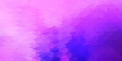 papel de parede de mosaico de triângulo de vetor rosa roxo escuro