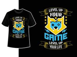 jogos citar t camisa Projeto ou tipografia jogador t camisa modelo com criativo motivação texto e vetor forma