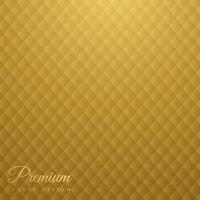 lindo fundo abstrato dourado com ouro diamante padrão abstrato design de negócios fundo brilhante Ilustração em vetor estilo plano 3d de luxo de eps 10