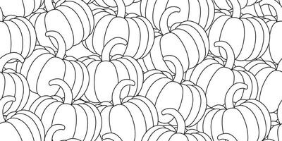 abstrato linha pumkins desatado padronizar vetor