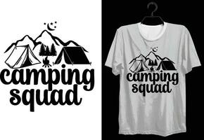 acampamento camiseta Projeto. engraçado presente acampamento camiseta Projeto para acampamento amantes. tipografia, personalizado, vetor camiseta Projeto. mundo todos campista camiseta Projeto para aventura