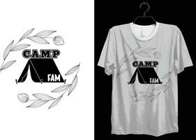 acampamento camiseta Projeto. engraçado presente acampamento camiseta Projeto para acampamento amantes. tipografia, personalizado, vetor camiseta Projeto. mundo todos campista camiseta Projeto para aventura.