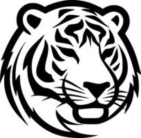 tigre - minimalista e plano logotipo - vetor ilustração