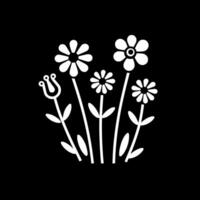 flores - minimalista e plano logotipo - vetor ilustração