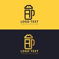 um logotipo de carta comercial e um modelo de símbolo vetor ícone livre vetor