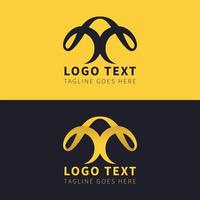 um logotipo de carta comercial e um modelo de símbolo vetor ícone livre vetor