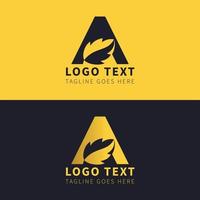 um logotipo de carta comercial e um modelo de símbolo vetor ícone livre vetor