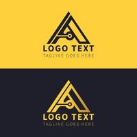 um logotipo de carta comercial e um modelo de símbolo vetor ícone livre vetor
