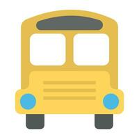 uma estrada transporte ônibus, escola ou passageiro ônibus vetor