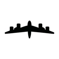 avião ícone, avião vetor ilustração