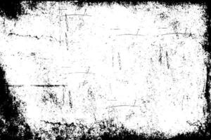 fundo de textura de vetor de fronteira de grunge. sobreposição de quadro abstrato. pano de fundo sujo e danificado.