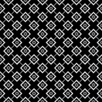 padrão abstrato sem emenda preto e branco. fundo e pano de fundo. design ornamental em tons de cinza. vetor