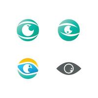 olho logotipo vetor ilustração o negócio elemento e símbolo Projeto