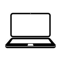 computador portátil plano ícone vetor ilustração computador símbolo para gráfico projeto, rede site, social meios de comunicação, interface do usuário, Móvel aplicativo