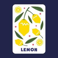 limão fruta desenhar do vetor ilustração Prêmio coleção
