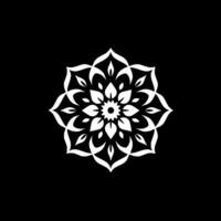 mandala, minimalista e simples silhueta - vetor ilustração