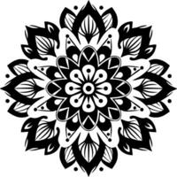 mandala - minimalista e plano logotipo - vetor ilustração