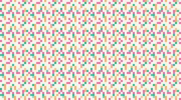 pixelizada colorida vibrante geométrico rede moderno abstrato pixel ruído vetor textura, telha desatado padronizar fundo