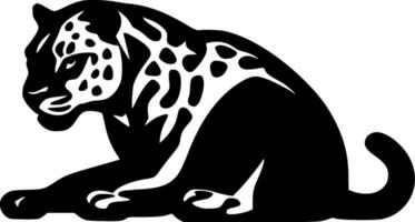 leopardo - minimalista e plano logotipo - vetor ilustração