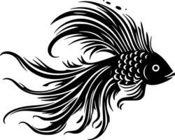 peixe, minimalista e simples silhueta - vetor ilustração