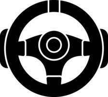 design de ícone de vetor de volante