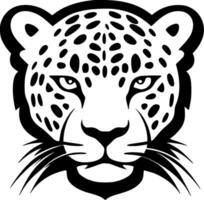 leopardo - minimalista e plano logotipo - vetor ilustração