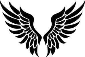 anjo asas - Alto qualidade vetor logotipo - vetor ilustração ideal para camiseta gráfico