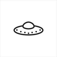 UFO ícone vetor ilustração símbolo