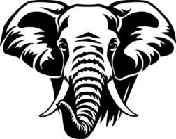 elefante - minimalista e plano logotipo - vetor ilustração