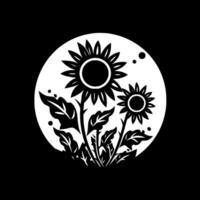 flores - minimalista e plano logotipo - vetor ilustração