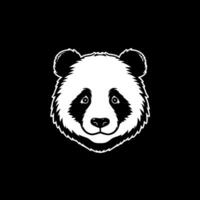 panda, minimalista e simples silhueta - vetor ilustração