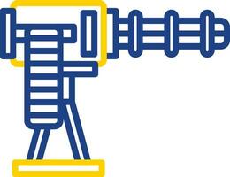 máquina arma de fogo vetor ícone Projeto