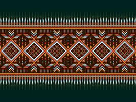 geométrico étnico oriental desatado padronizar tradicional Projeto para tecido,tapete,vestuário,plano de fundo,papel de parede,embrulho,vetor ilustração. asteca bordado estilo. vetor