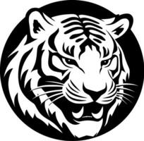 tigre - minimalista e plano logotipo - vetor ilustração