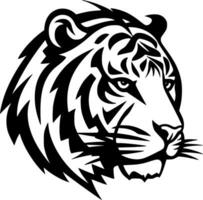 tigre - minimalista e plano logotipo - vetor ilustração