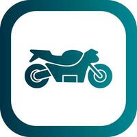 design de ícone de vetor de moto