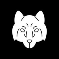 ártico Lobo vetor ícone Projeto