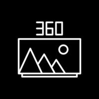 360 imagem vetor ícone Projeto