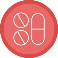 design de ícone de vetor de pílulas