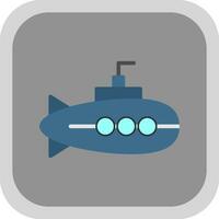 design de ícone de vetor submarino