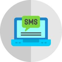 design de ícone de vetor de sms