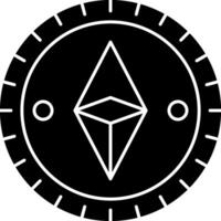 ethereum moedas vetor ícone Projeto