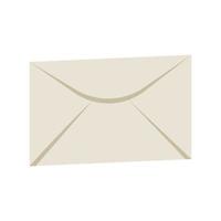 envelope carta carta isolada ícone vetor