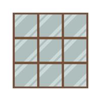 ícone de janela isolado desenho vetorial vetor