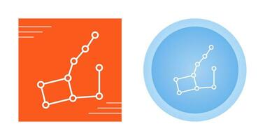 ícone de vetor de constelação