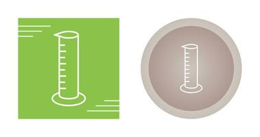 ícone de vetor de cilindros graduados